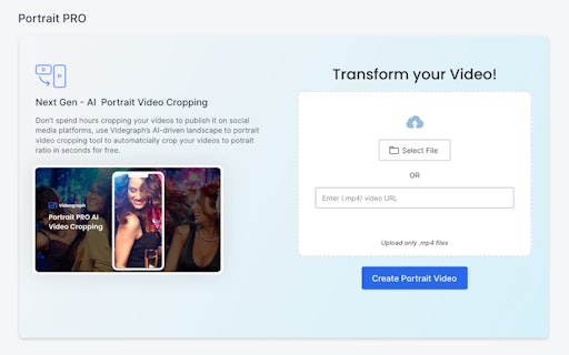 Videograph - Portrait PRO