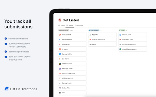 List on Directories