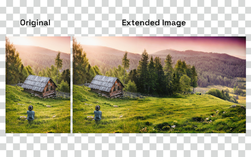 Free AI Image Extender