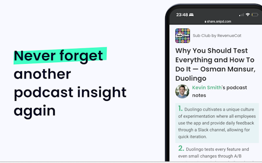 AI Notes For Podcasts
