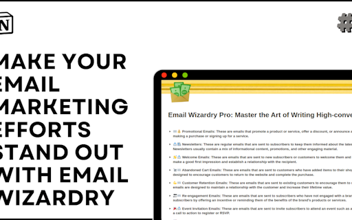 Email Wizardry: Prompts for Conv. Emails