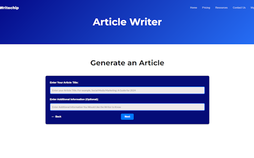 Writechip