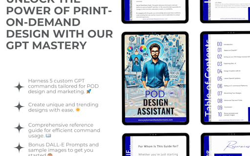 Print On Demand Design Assistant GPT