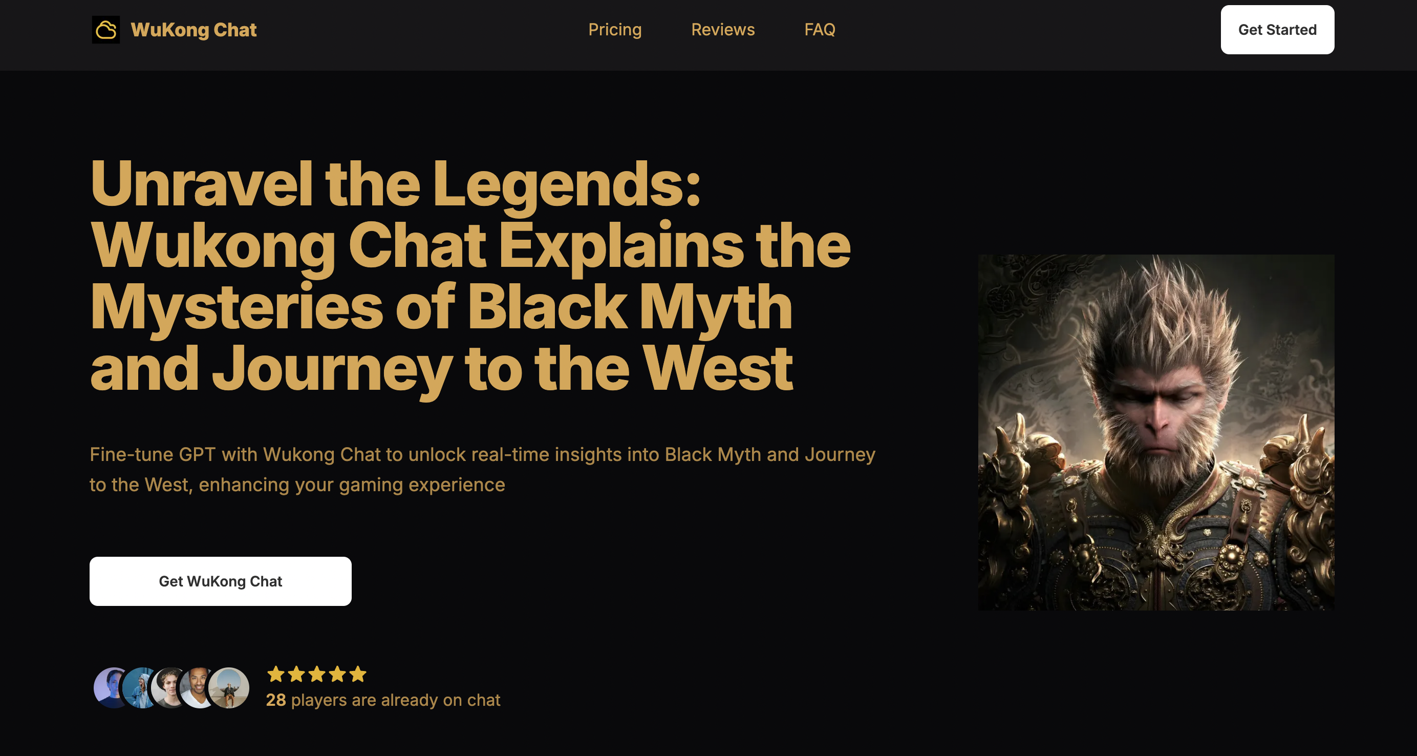 WuKong Chat - AI Game Companion
