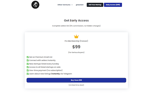 StartupsOnSale.com