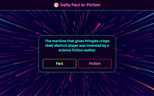 Daily Fact or Fiction