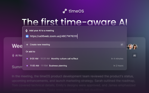 timeOS AI