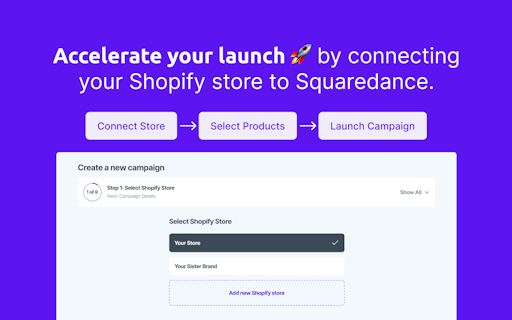 Squaredance for Shopify
