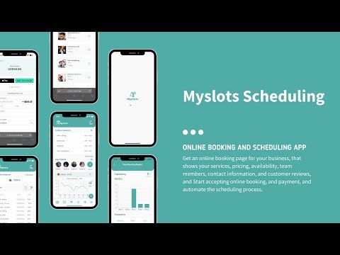Myslots Scheduling App