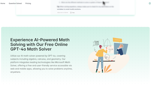 Math.bot: AI Math Solver by GPT-4o