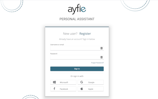 Ayfie Personal Assistant