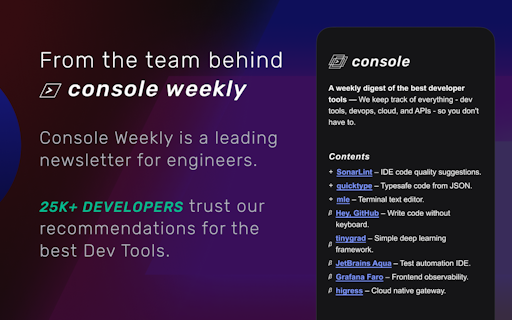 Jobs Console