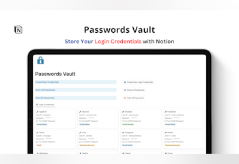 Passwords Vault