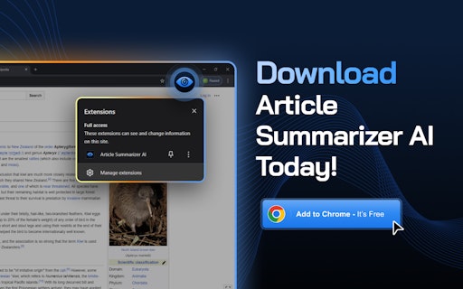 Article Summarizer AI