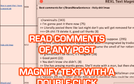 REXL | reddit for excel