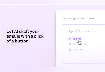 AI drafts by Help Scout