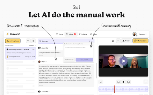 Meeting Recorder for Product Teams