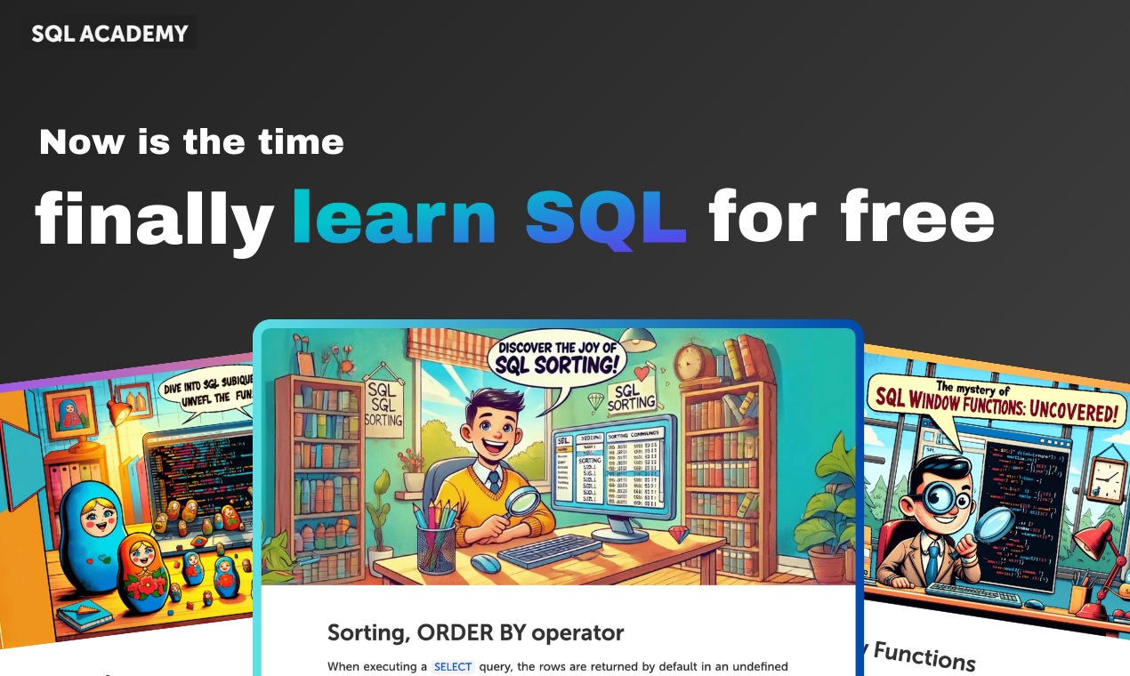 Effective interactive SQL course