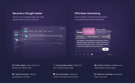 Teract for LinkedIn