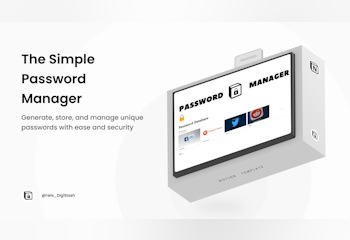 The Simple Password Manager