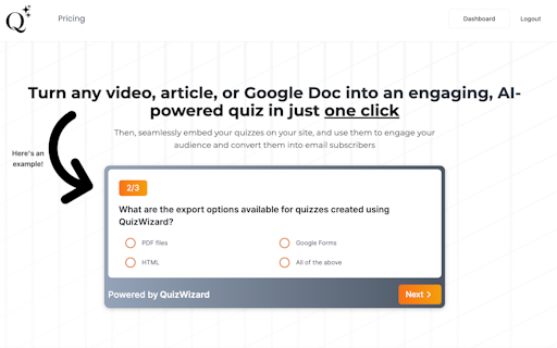 QuizWizard AI