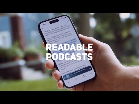 Readable Podcasts