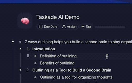 Taskade AI