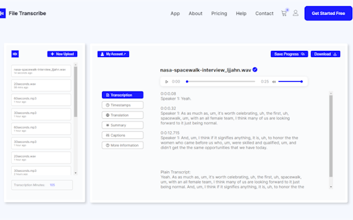 File Transcribe