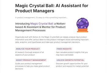 Crystal Ball AI Assistant