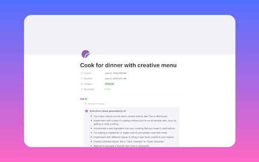 Sticky Notes with AI