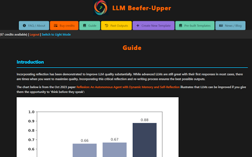 LLM Beefer Upper