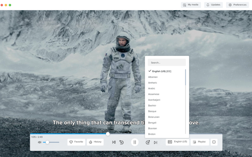 TechSpecs Ray: World's AI Media Player