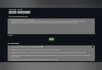 Linkedin Post Spinner