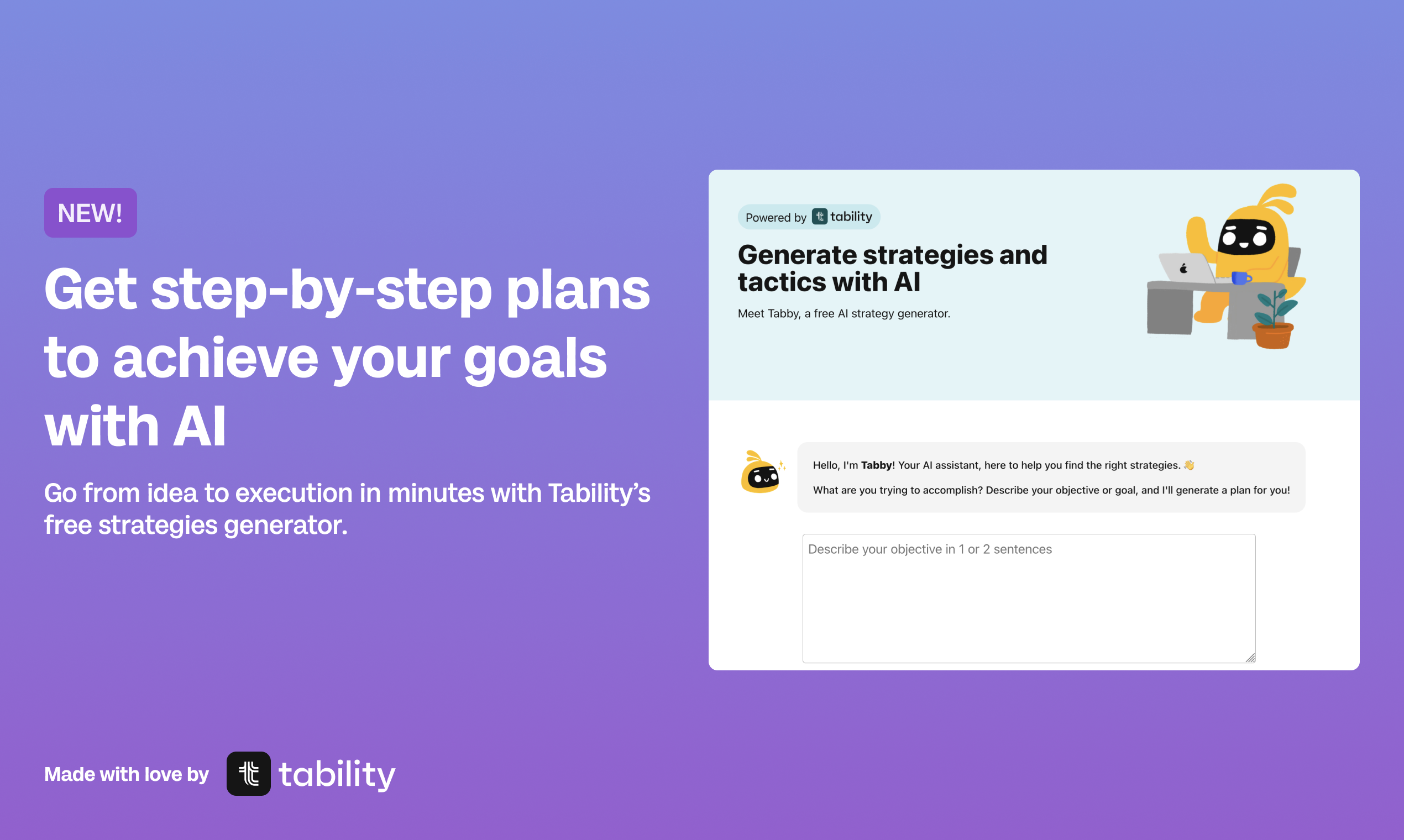 AI strategy generator