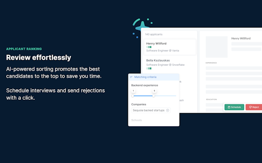 AI Applicant Sorting