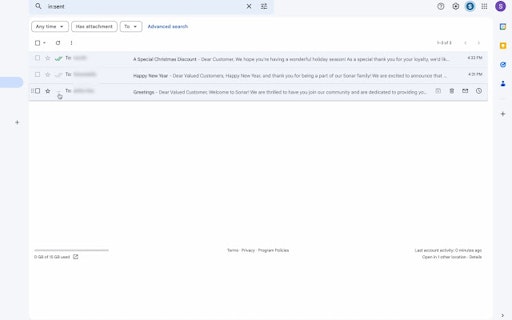 SONAR - An Email Tracker for Gmail