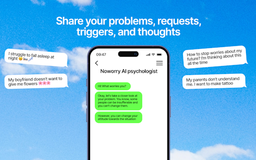 Noworry AI Psychologist