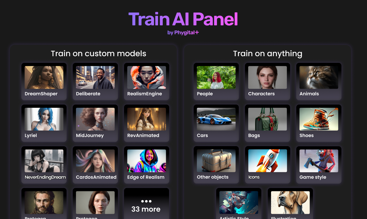 AI Train Panel