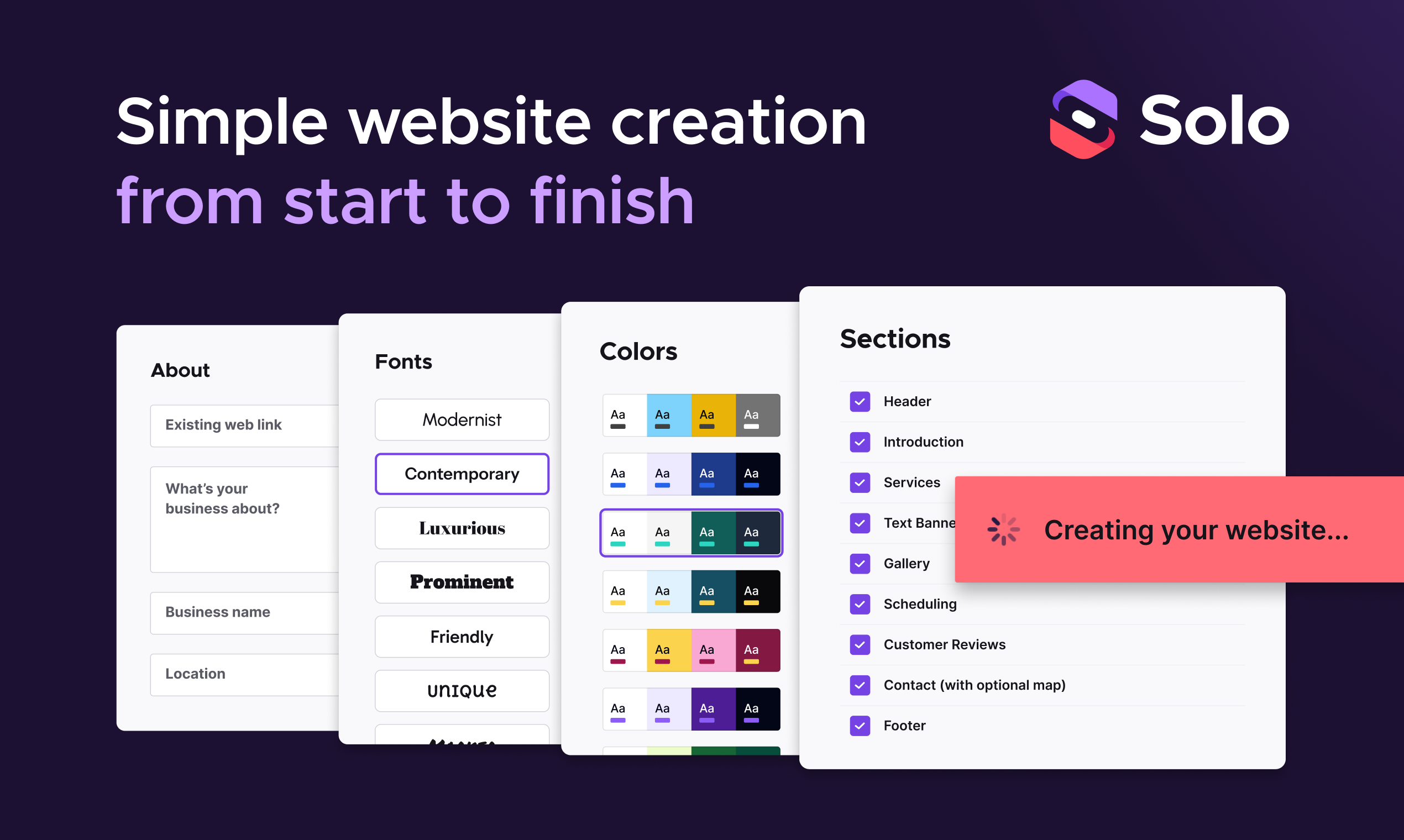 Solo AI Website Creator