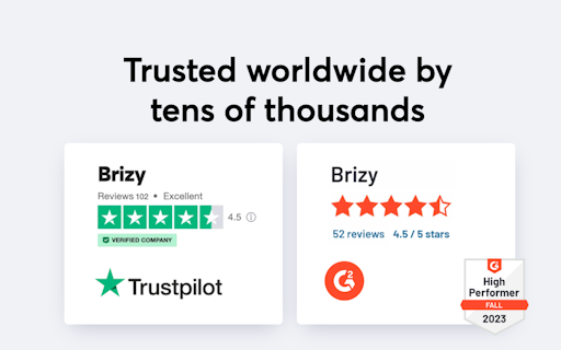 Brizy AI Website Builder