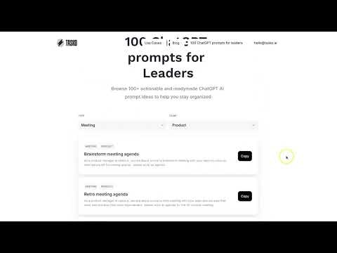 100 ChatGPT Prompts for Leaders