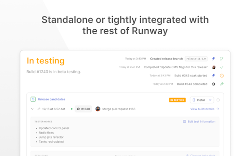 Build Distro by Runway