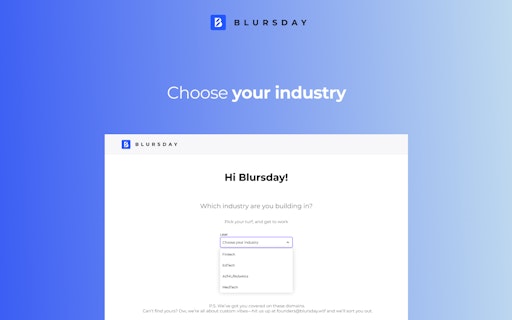 Blursday brand book generator