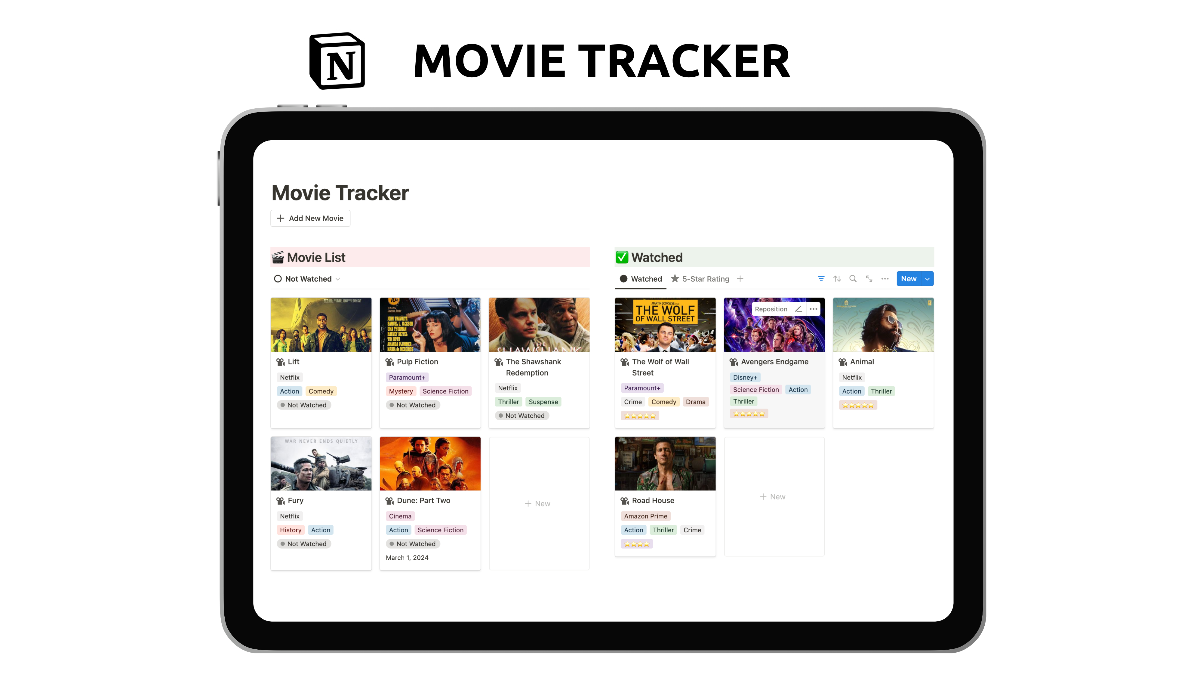 Movie Tracker 