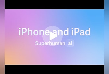 Superhuman AI for iPhone & iPad