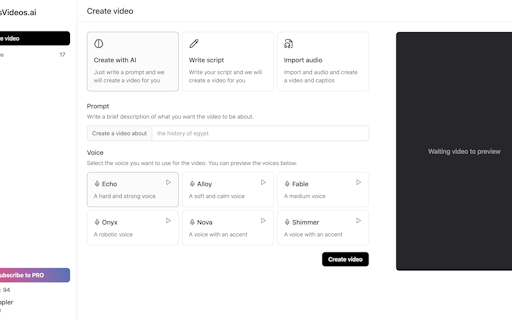 FacelessVideos.AI