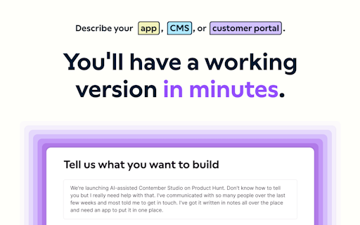 AI-assisted Contember Studio