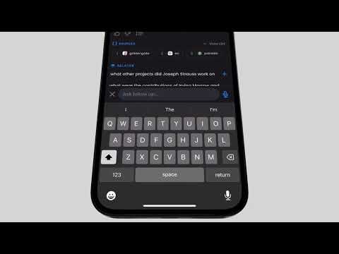 Perplexity for iPhone