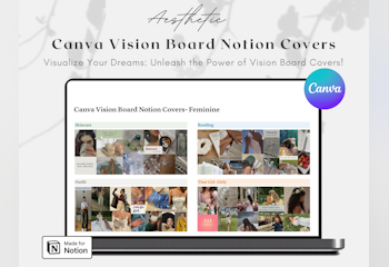Canva Vision Board Notion Covers