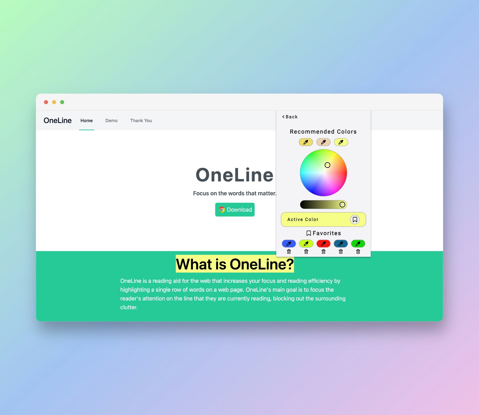 OneLine V2